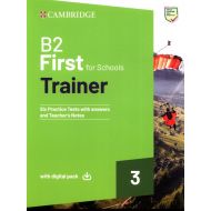 B2 First For Schools Trainer 3 Trainer with Answers with Digital Pack - 03934b03982ks.jpg