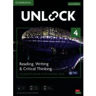 Unlock 4 Reading, Writing and Critical Thinking Student's Book with Digital Pack - 04475a03982ks.jpg