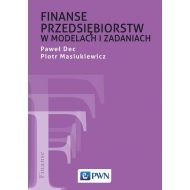 Finanse przedsiębiorstw w modelach i zadaniach - 15542700100ks.jpg