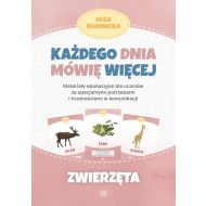 Każdego dnia mówię więcej Zwierzęta: Materiały edukacyjne dla uczniów ze specjalnymi potrzebami i trudnościami w komunikacji - 39015a04036ks.jpg