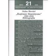 Rozprawy slawistyczne nr 21 1986-06 Bibliografia - 459558i.jpg