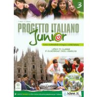 Progetto Italiano Junior 3 Podręcznik z ćwiczeniami z płytą DVD - 60215402131ks.jpg