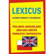 Lexicus Słownik prawniczy i ekonomiczny: Polsko-angielski zbiór słów i zwrotów prawniczych i gospodarczych - 625479i.jpg