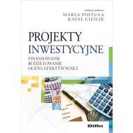 Projekty inwestycyjne: Finansowanie, budżetowanie, ocena efektywności - 800294i.jpg