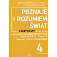 Poznaję i rozumiem świat: Karty pracy dla uczniów z niepełnosprawnością intelektualną, dla przedszkoli i zespołów rewalidacyjno-wychowawczych - 817350i.jpg