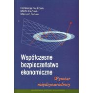 Współczesne bezpieczeństwo ekonomiczne: Wymiar międzynarodowy - 894600i.jpg