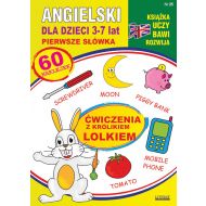 Angielski dla dzieci 25. Pierwsze słówka. 3-7 lat. Ćwiczenia z królikiem Lolkiem: 60 naklejek - 96373902944ks.jpg