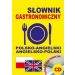 Słownik gastronomiczny polsko-angielski angielsko-polski + CD